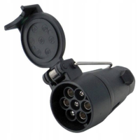 GNIAZDO 7 PIN TYP 1 PRZENOŚNE - WTYCZKA Z UCHWYTEM GNIAZDO 7 PIN TYP 1 PRZENOŚNE - WTYCZKA Z UCHWYTEM