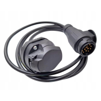 PRZEDŁUŻACZ 13 PIN PRZEDŁUŻKA do PRZYCZEP BAGAŻNIKÓW GNIAZDO WTYCZKA 3 m PRZEDŁUŻACZ 13 PIN PRZEDŁUŻKA do PRZYCZEP BAGAŻNIKÓW GNIAZDO WTYCZKA 3 m