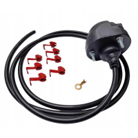 WIĄZKA ELEKTRYCZNA HAKA gniazda przyczepki 7 pin UNIWERSALNA 1,5m USZCZELKA WIĄZKA ELEKTRYCZNA HAKA gniazda przyczepki 7 pin UNIWERSALNA 1,5m USZCZELKA